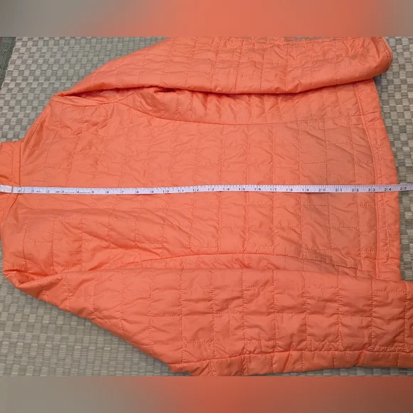 Patagonia Nanopuff Full Zip Jacket Apricot Orange Women's Size Small - Picture 6 of 6